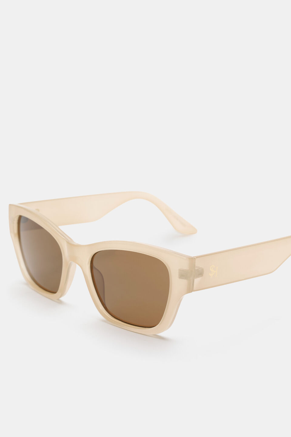 Nicole Cateye Sunglasses  Nougat