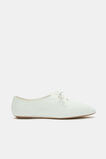 Ellie Ballet Lace Up  White  hi-res