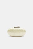 Acrylic Hardcase Clutch  Cream  hi-res