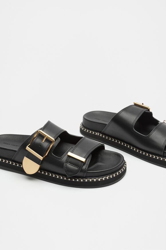 Sasha Trim Slide  Black  hi-res