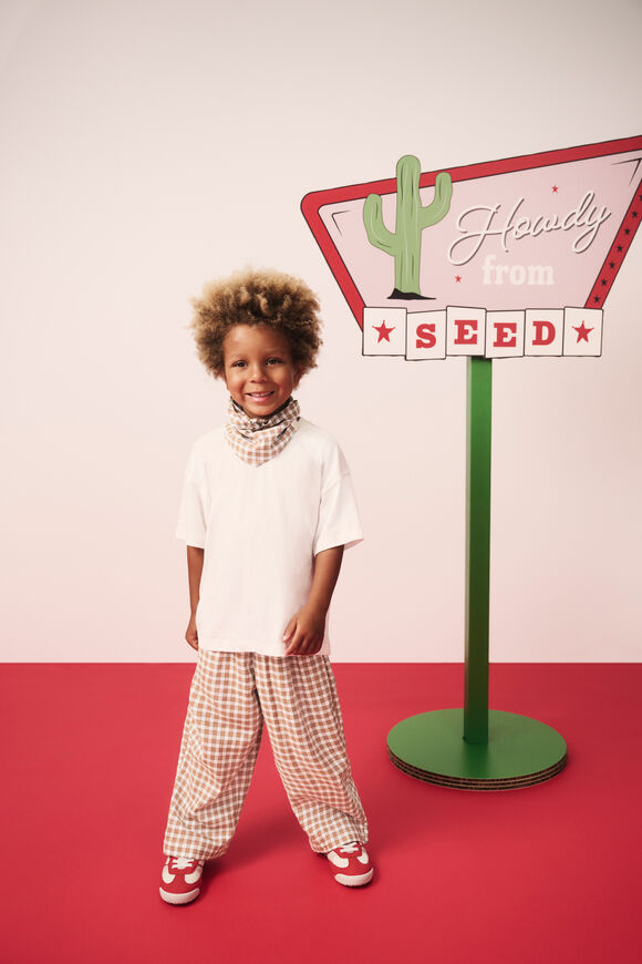 Check Woven Pant  Spice  hi-res
