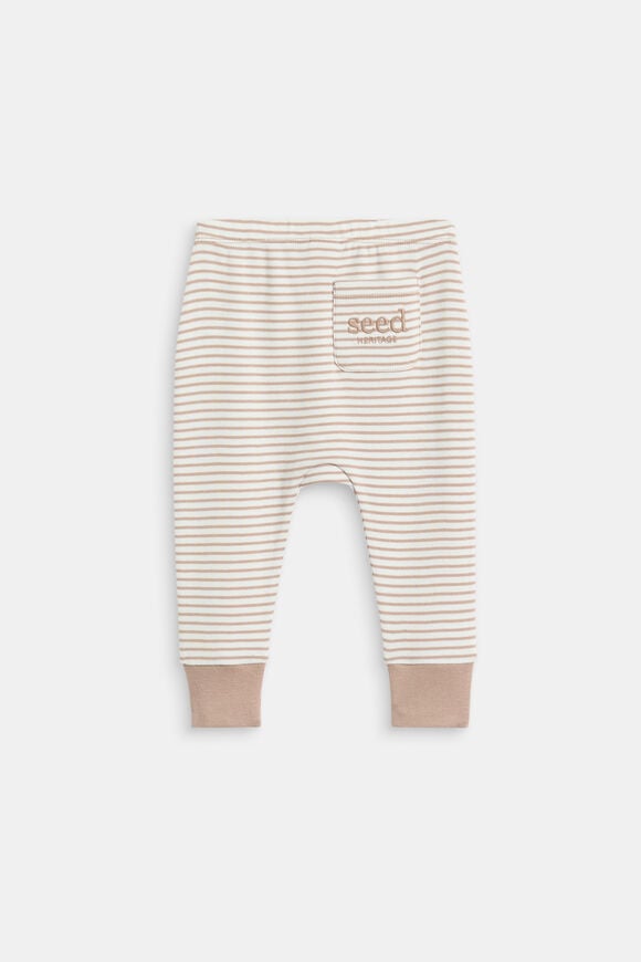 Logo Stripe Legging  Acorn Stripe  hi-res