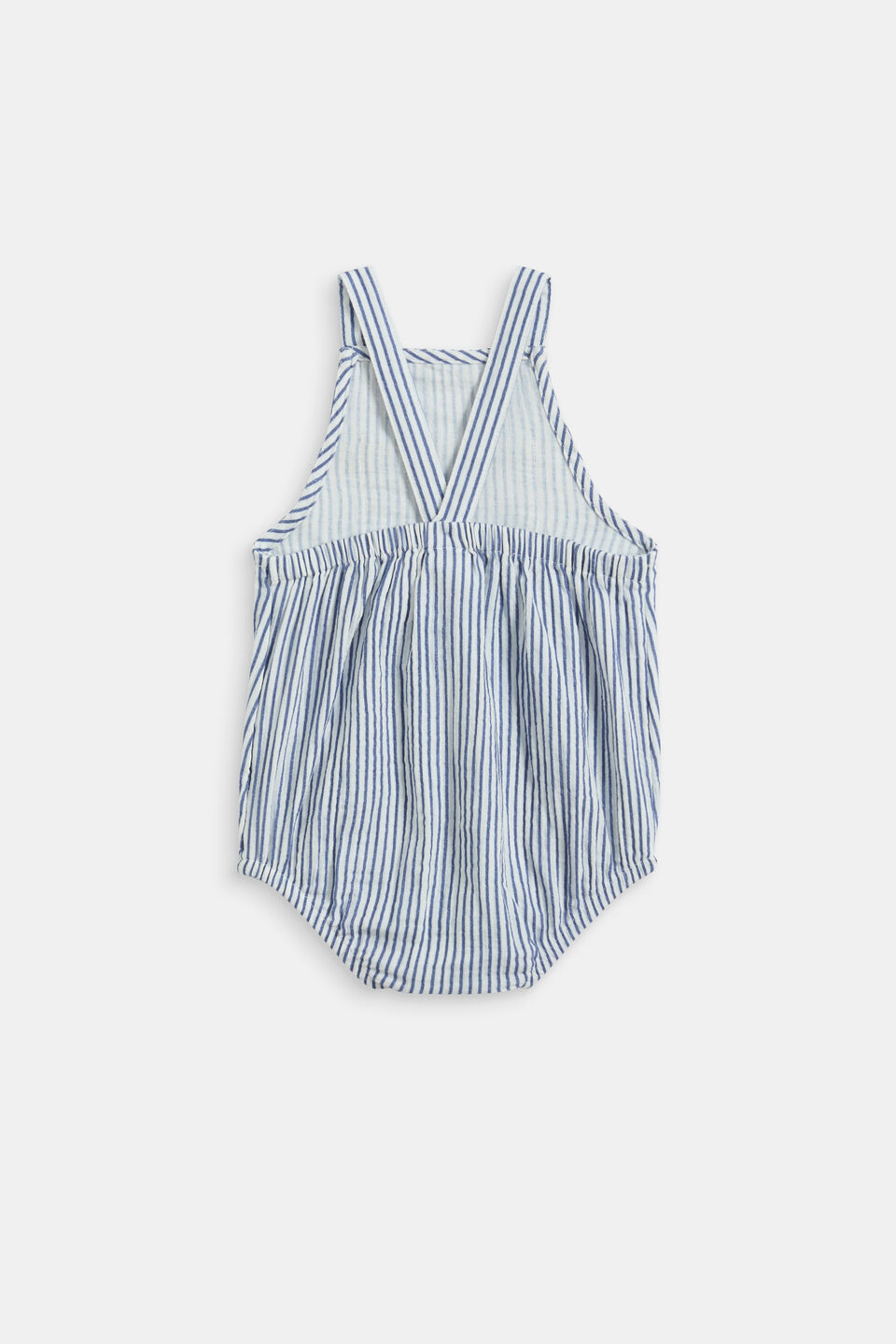 Stripe Romper  Navy