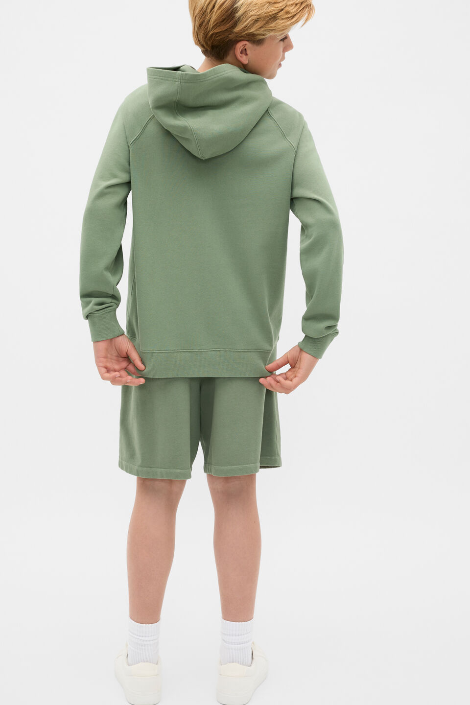 Garment Dye Hoodie  Sage