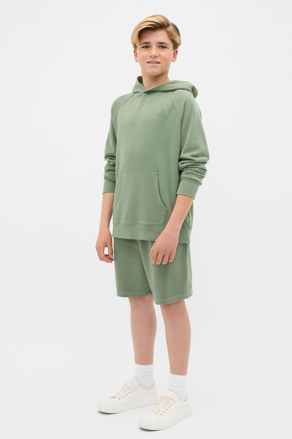 Garment Dye Hoodie  Sage