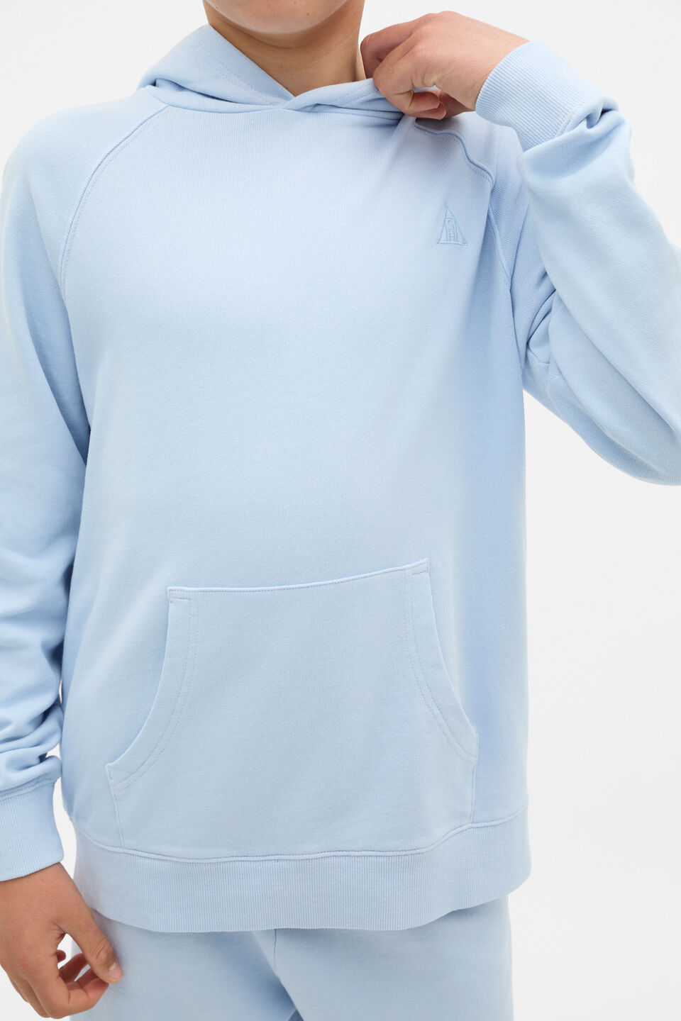 Garment Dye Hoodie  Sky