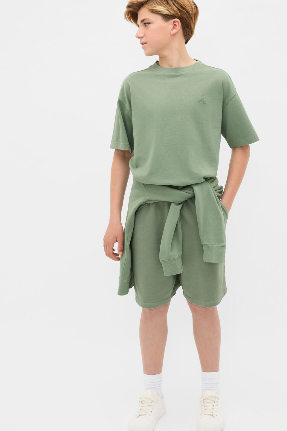 Garment Dye Short  Sage