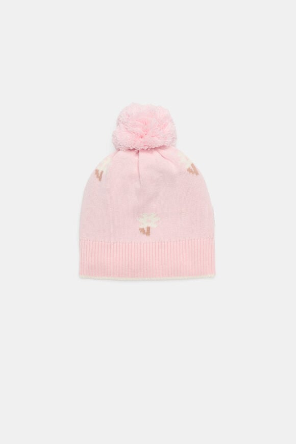 Jacquard Knit Beanie  Musk  hi-res