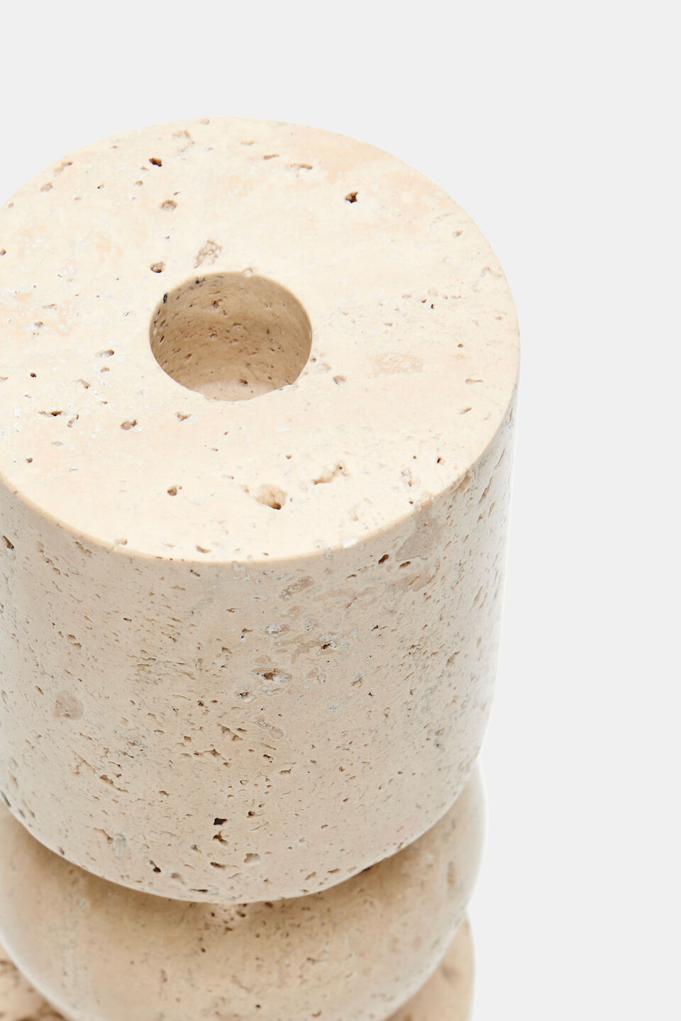 Kali Candle Holder Large  Natural