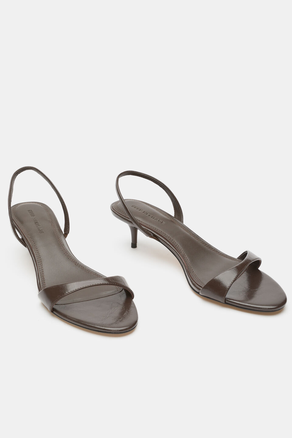 Layla Slingback Heel  Dark Espresso