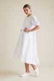 Ladder Trim Midi Dress    hi-res