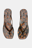 Elle Jelly Flip Flop  Tortoiseshell  hi-res