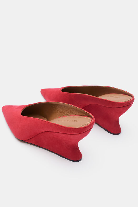 Riley Wedge Mule  Poppy Suede  hi-res