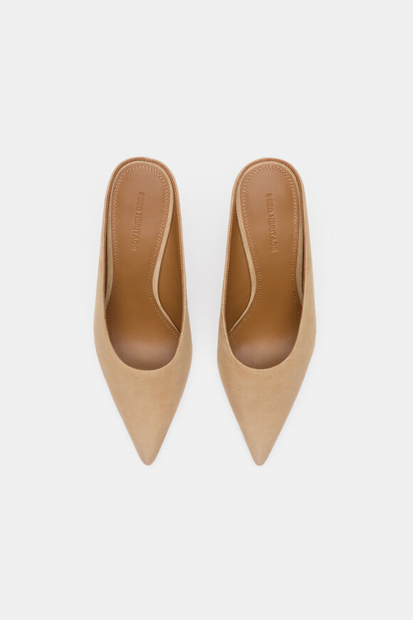 Riley Wedge Mule  Sandstone Suede  hi-res