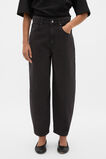 Relaxed Barrel Jean  Charcoal Wash  hi-res
