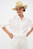 Wide Brim Raffia Fedora  Natural  hi-res
