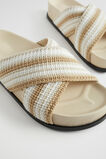 Annika Crochet Slide  Stone  hi-res