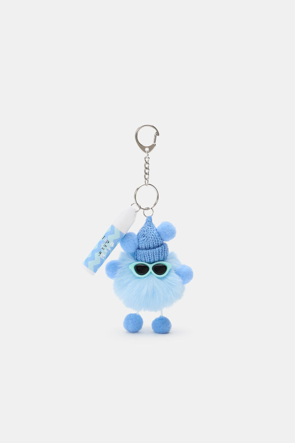Lip Balm Keyring  Cool Green  hi-res