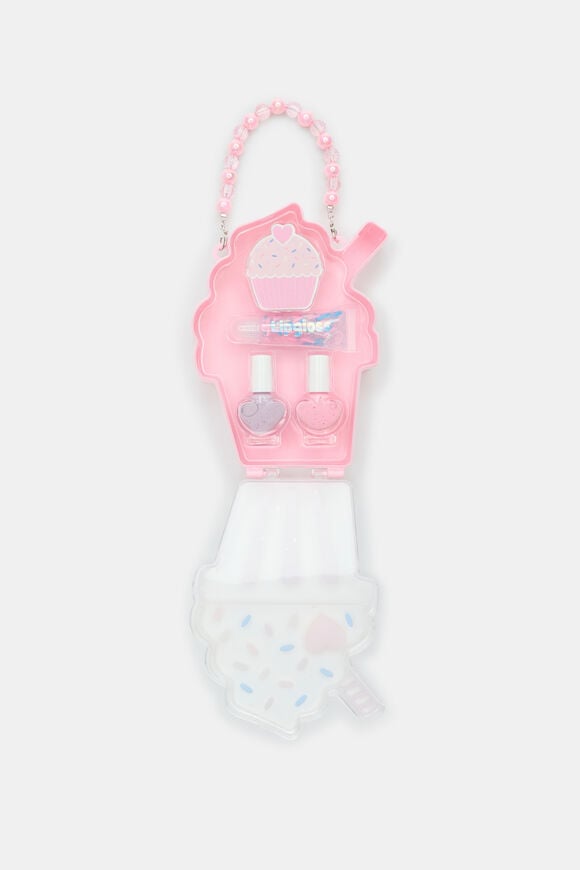 Cupcake Cosmetic Case  Multi  hi-res