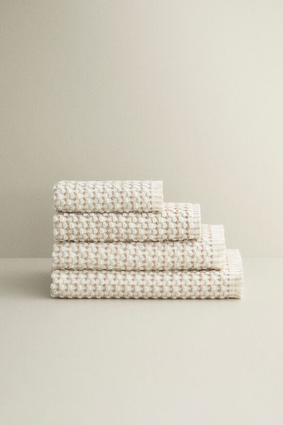 Layla Bath Mat  Cashew Cream  hi-res