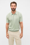 Cotton Rib Polo  Aloe  hi-res