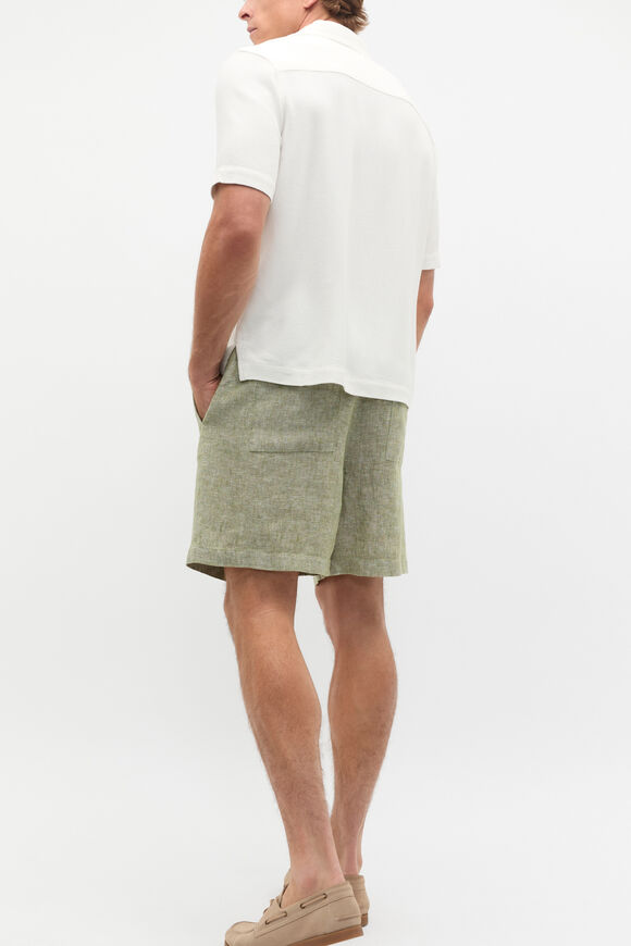 SS Textured Shirt  Off White  hi-res