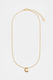 Bubble Letter Necklace  C  hi-res