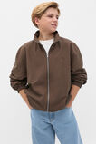 Waxed Spray Jacket  Chocolate  hi-res