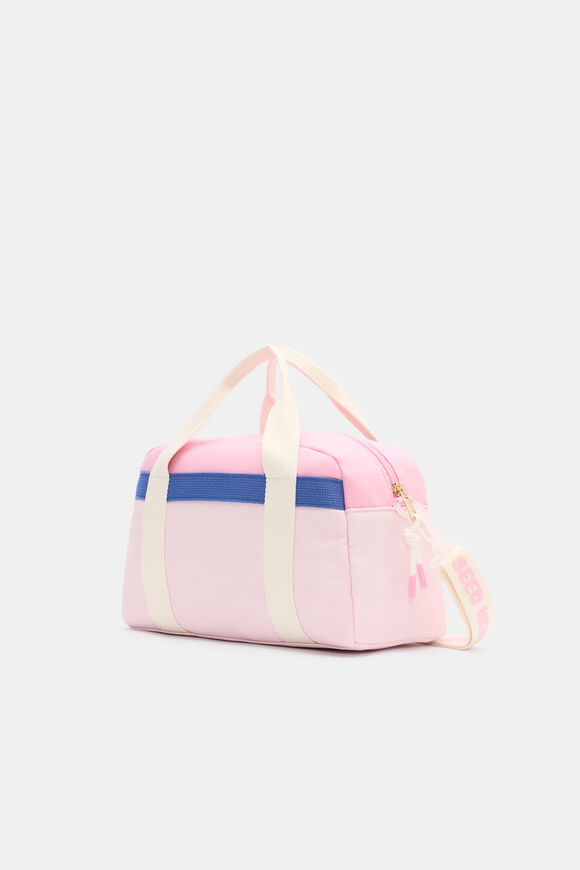 Retro Mini Duffle Bag  Pink Multi  hi-res