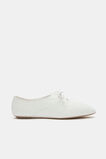 Ellie Ballet Lace Up  White  hi-res