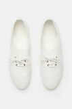 Ellie Ballet Lace Up  White  hi-res