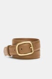 Charlotte Leather Belt  Tan Gold  hi-res