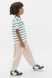 Stripe Logo Tee  Jungle Green  hi-res