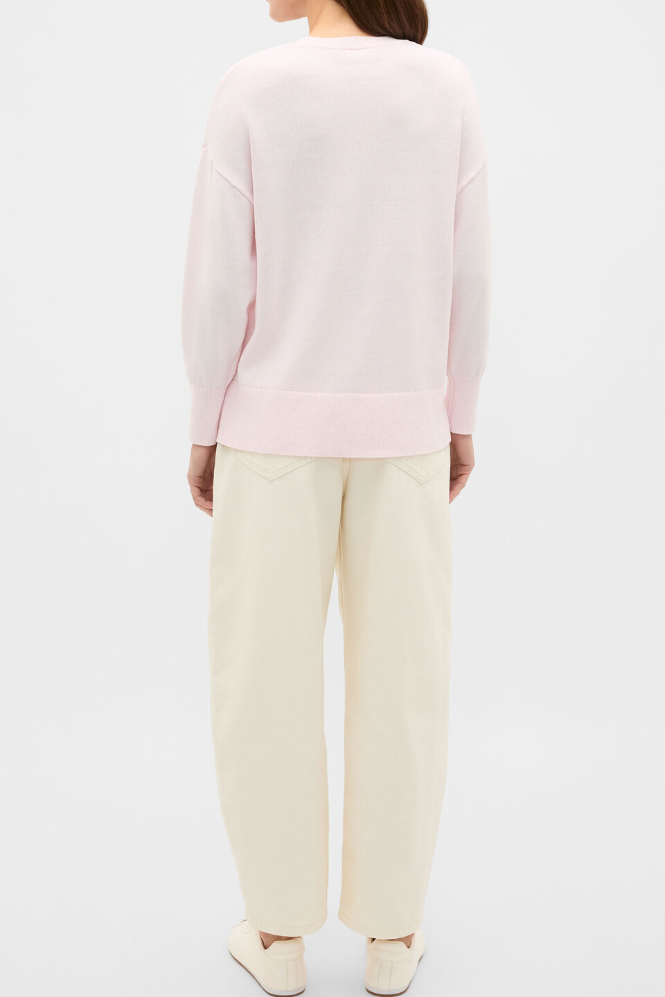 Cotton Oversized Knit  Primrose