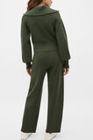 Double Knit Crop Zip Through  Deep Forest  hi-res