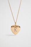 Diamante Initial Locket  K  hi-res