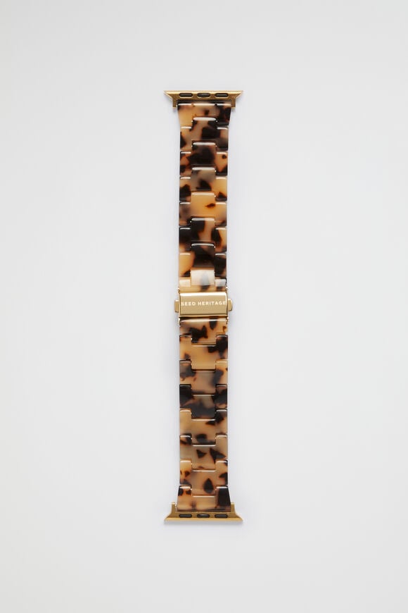 Resin Smart Watch Band  Milky Tort  hi-res