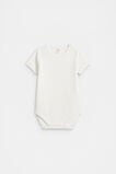 Core Rib Logo Bodysuit  Canvas  hi-res