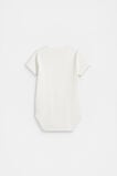 Core Rib Logo Bodysuit  Canvas  hi-res