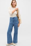 Core Rib Crew Neck Top  Mist Marle  hi-res