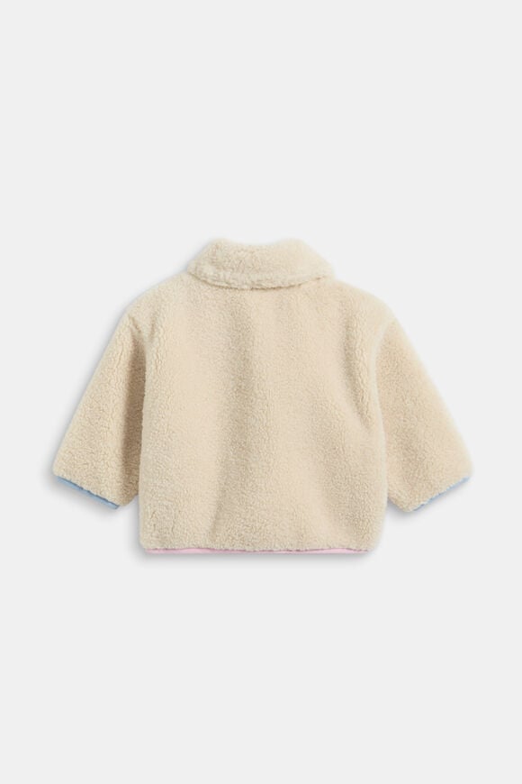 Contrast Teddy Jacket  Multi  hi-res