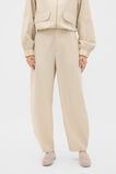 Barrel Leg Tailored Trouser  Cashew Cream Crossdye  hi-res
