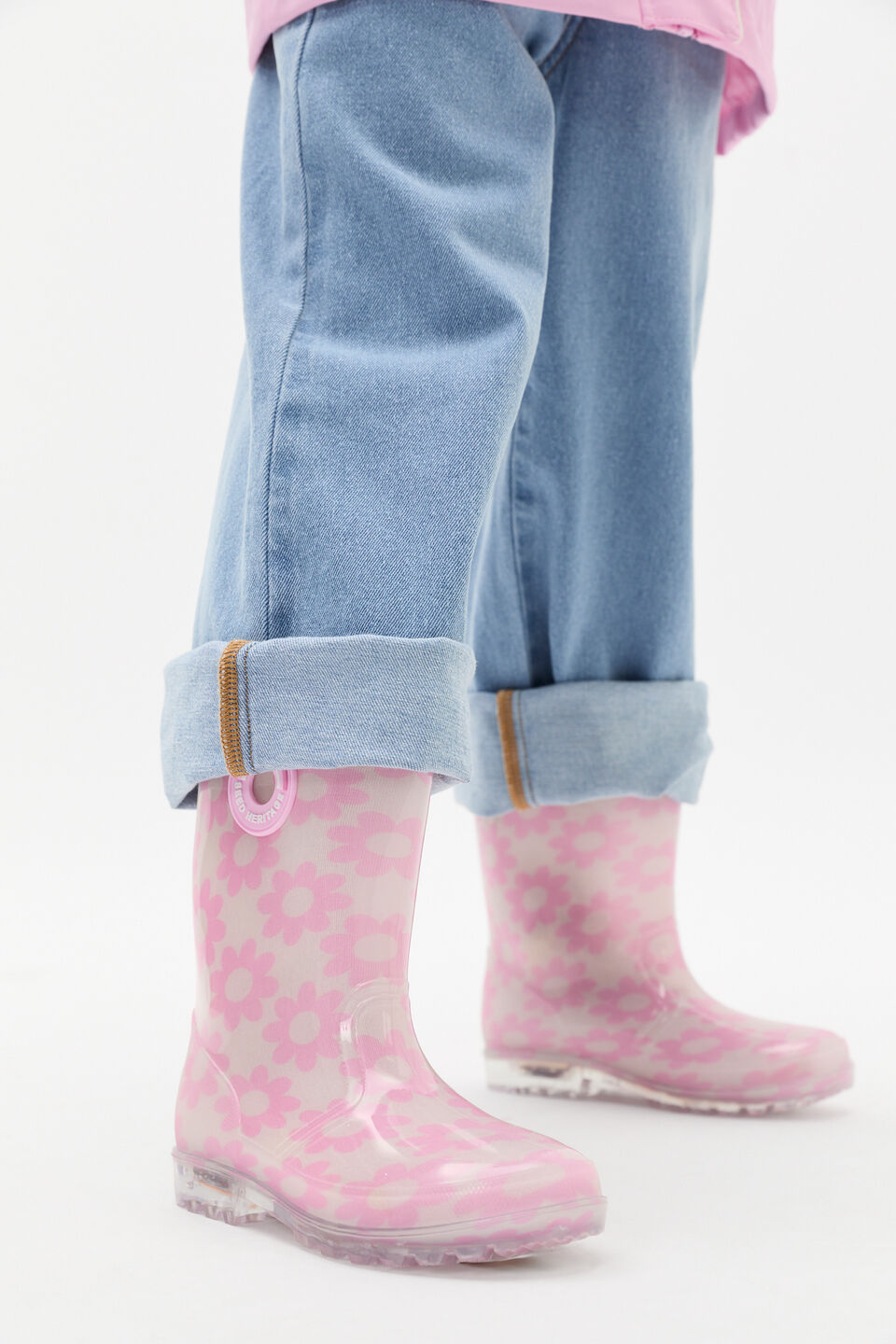 Light Up Gumboot  Daisy