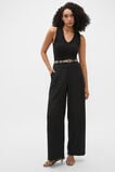 Australian Cotton V Neck Tank  Black  hi-res