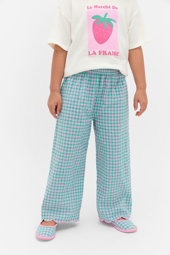Gingham Pant  Mint  hi-res