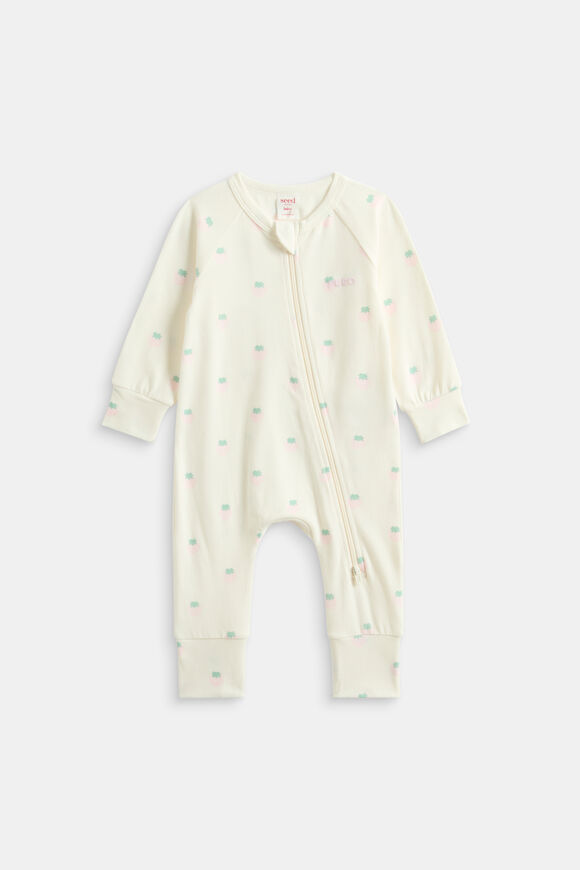Strawberry Zipsuit  Classic Cream  hi-res
