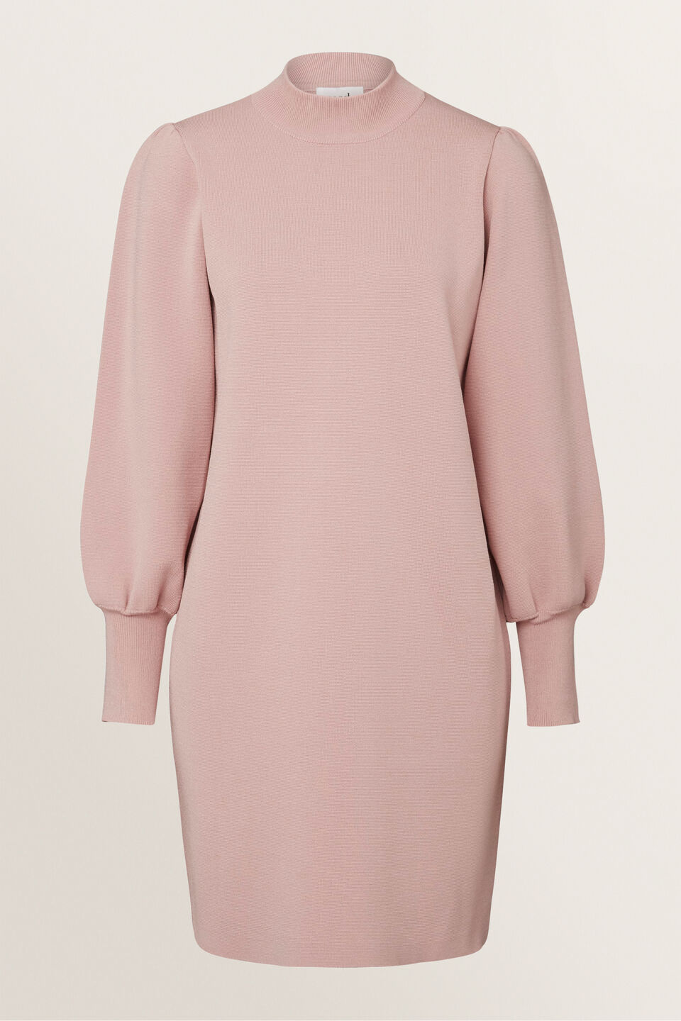Blouson Knit Dress  