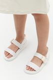 Woven Sandal  White  hi-res