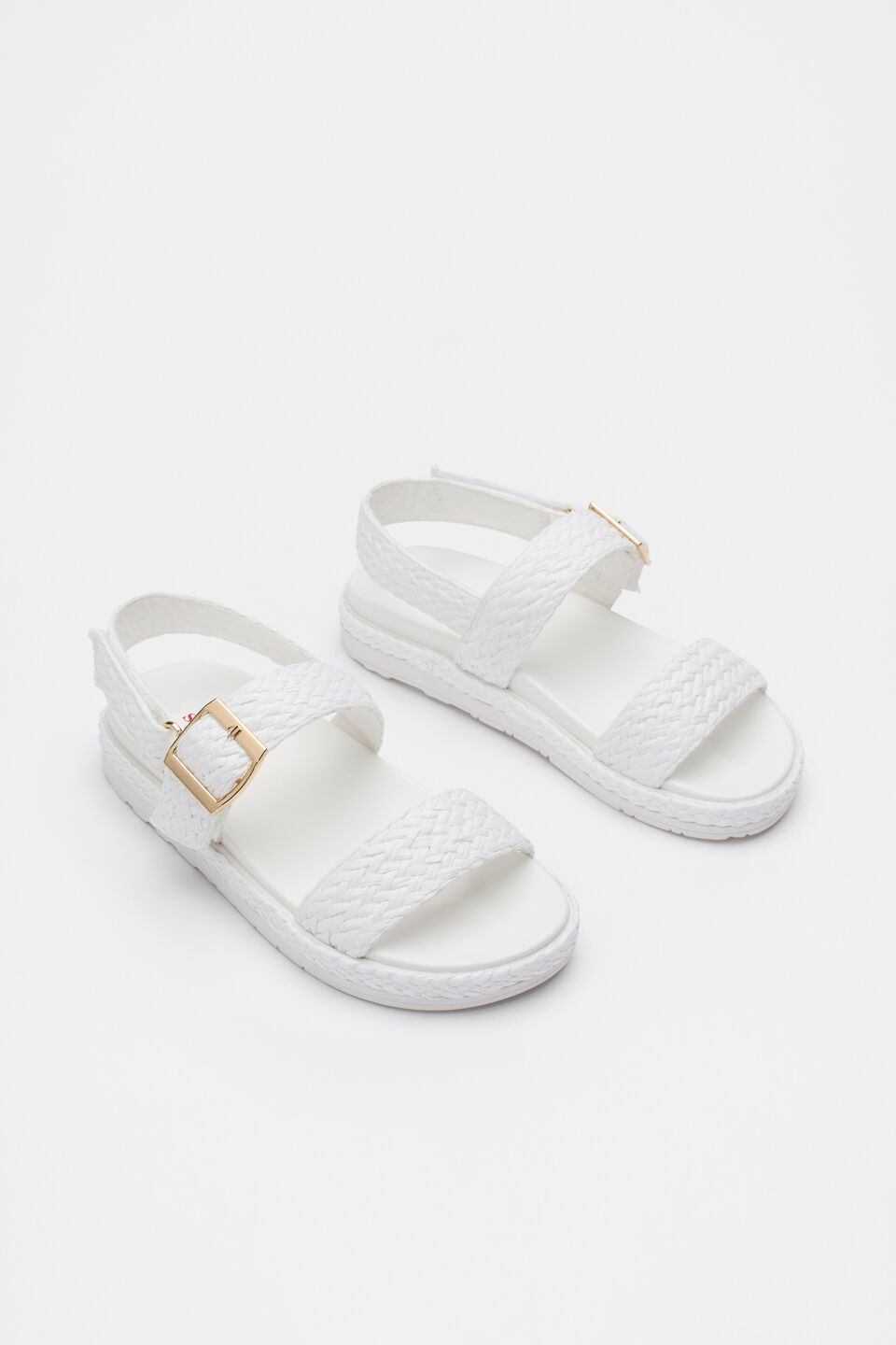 Woven Sandal  White