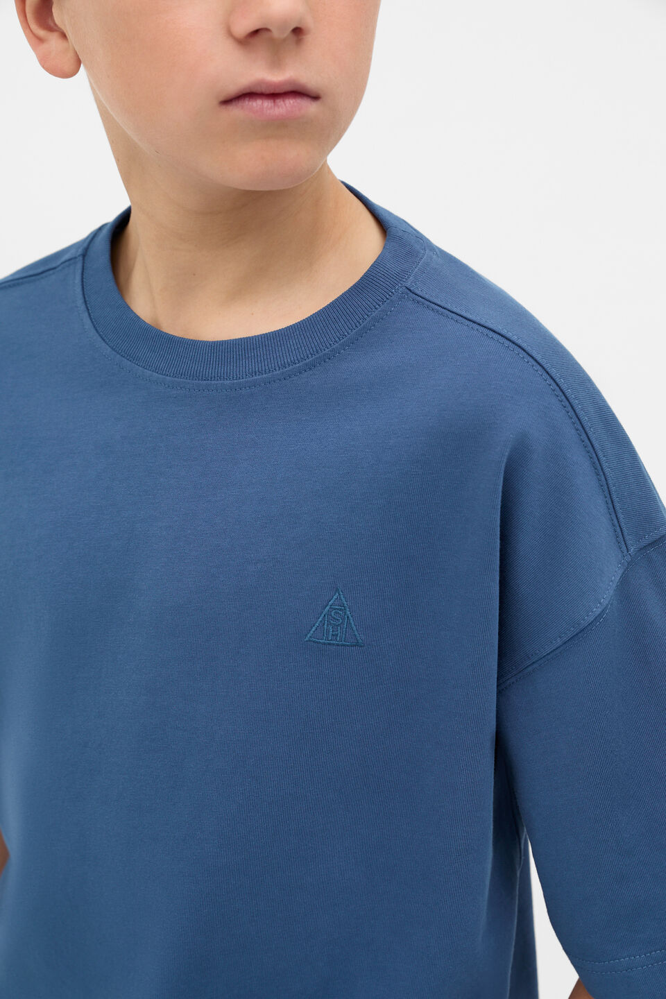 Everyday Tee  Washed Navy
